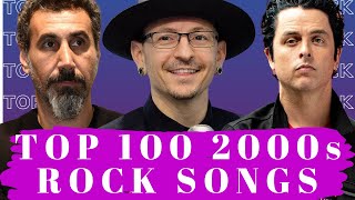 Top 100 Most Listened 2000s Rock Songs Best 2000s Rock Music [upl. by Hollander]