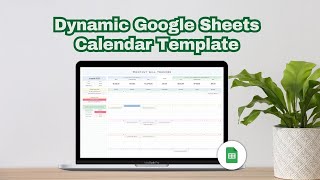 Make Your Own Dynamic Calendar In Google Sheets StepbyStep Tutorial [upl. by Aranahs]