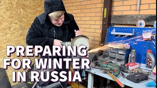 PREPARING FOR WINTER IN RUSSIA [upl. by Ruenhcs]