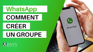 Comment créer un groupe WhatsApp  TUTO [upl. by Gottfried]