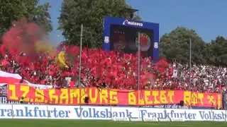 FSV Frankfurt  FC Sankt Pauli 30082015 [upl. by Aihseyn]