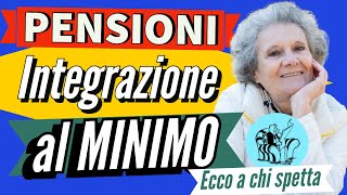 PENSIONI MINIME 👉 Cosa sono a chi spettano e a quanto ammontano Spiegazione [upl. by Oer]