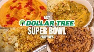 Dollar Tree Super Bowl Party Dips [upl. by Holder104]