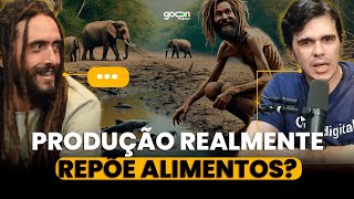 como os participantes conseguem COMIDA em Largados e Pelados [upl. by Ellison]