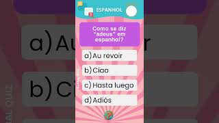Desafio de Espanhol Você Sabe Responder Essas Perguntas Básicas [upl. by Jorgenson]