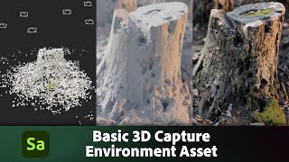 Basic 3D Capture  Capturing an outdoor scene  Adobe Substance 3D [upl. by Rania]