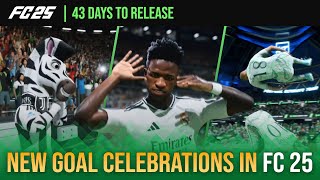 EA Sports FC 25  New Goal Celebrations [upl. by Towbin]