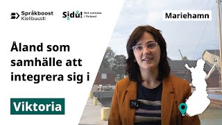 Sidu Viktoria Olsson om integration på Åland [upl. by Eadahs]