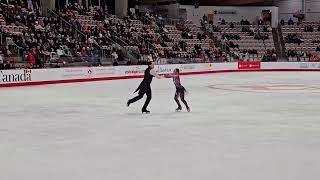 MarieJade LauriaultRoman Le Gac 2024 Canadian FS Nationals FD [upl. by Atteuqnas47]