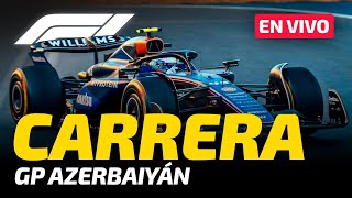 🔴F1 DATACAST  GP AZERBAIYÁN 🇦🇿 CARRERA  Live Timing y Mapa Virtual EN VIVO [upl. by Adahsar]