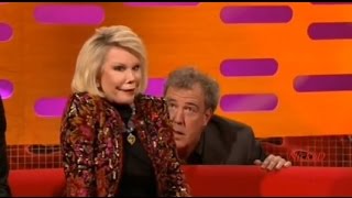 The Graham Norton Show 301112 Joan RiversJake GyllenhaalJeremy Clarkson amp James May [upl. by Atnahs]