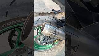 Arrow exhaust exhaust sound kawasaki z900 trending [upl. by Anairt]