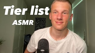 Tier List ASMR Triggers For Sleep [upl. by Aihsekin]