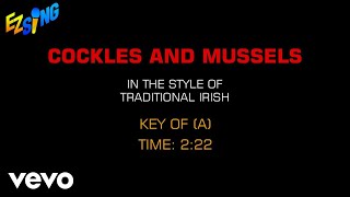 Irish  Traditional  Cockles And Mussels Karaoke [upl. by Zaid568]