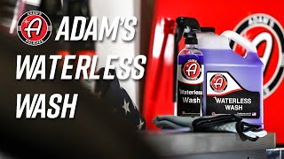 High Lubricity Spray And Wipe Hoseless Washing For Your Car  Adams Waterless Wash [upl. by Yentroc]