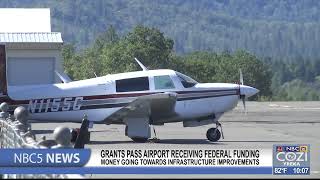 The Grants Pass Airport is receiving federal funding under the Airport Improvement Program [upl. by Nisaj]