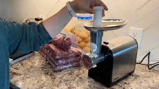 CLEANING the Aiheal Electric Meat Grinder [upl. by Anecuza]