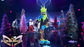 Thingamajig singing “Winter Wonderland“ by Big Crosby THE MASKED SINGER SEASON 2 [upl. by Martino]