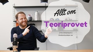 Teoriprov  Allt om teoriprovet  Hur gör man [upl. by Milon]