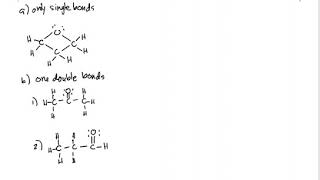 constitutional isomers of C3H6O [upl. by Eliga]