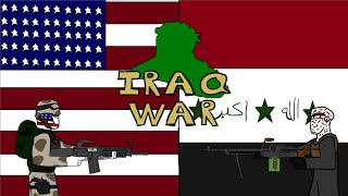 iraq war 20032011 animated [upl. by Malilliw491]