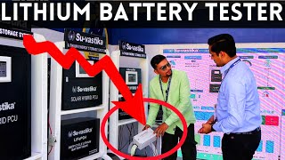 LITHIUM BATTERY TESTER  SuVastika Latest Lithium Battery Innovation  Purushotam Pandey [upl. by Mae]