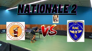 NATIONALE 2  AS SALINDRES vs RUEIL MALMAISON AC  HIGHLIGHTS  Tennis de Table [upl. by Nelyak430]