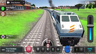 Indonesian Train Sim Game Android Gameplay Videos  Train Wala Game Download [upl. by Ibrek77]