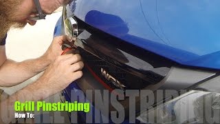 How To Pinstripe your Grill [upl. by Wilt]