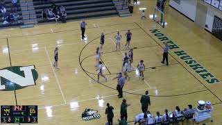 Evansville North High School vs Tecumseh High School Girls Varsity Basketball [upl. by Harold]