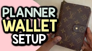 HOW TO USE A POCKET PLANNER AS A WALLET [upl. by Esil]