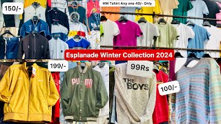 New Market Winter Collection  Esplanade Winter Collection 2024  Dharmatala Market Kolkata [upl. by Herr]