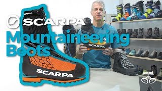 SCARPA Mountaineering Double Boots [upl. by Ellinnet]