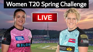 🔴 Live Brisbane Heat Women vs Sydney Sixers Women T20 Spring Challenge 2024 [upl. by Caroline]