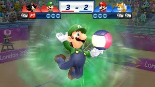 Mario amp Sonic At The London 2012 Olympic Games Beach Volleyball 59 With Team Luigi Shadow [upl. by Kriss]