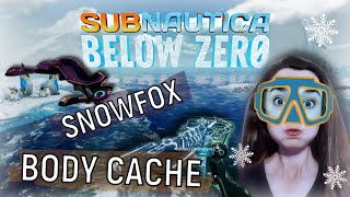 Subnautica Below Zero Architect Body Cache  Snowfox Bike  Lets Play EP7 [upl. by Eldridge]