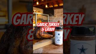 Delicious Garlic Turkey amp Gravy Recipe below  link to the full video amp 20 other turkey recipes [upl. by Esinrahs766]