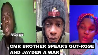 CMR BREDDA SPEAKS OUTJAYDEN AND ROSALEE IN A WAR cmr jamaica [upl. by Eiramanin917]