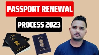 Passport Renewal Process 2023 [upl. by Arekat]