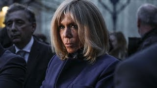 Une rare photo dAndréLouis Auzière en compagnie de Brigitte Macron a récemment été dévoilée plusi [upl. by Killian853]