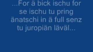 Günther Oettingers Englischrede mit Untertitel [upl. by Airt503]