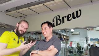 Homebrew shop visit iBrew  Clementi Singapore Beer CraftBeer [upl. by Levana]