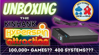 The Kinhank Hyperspin Attraction Unboxing 100000 Games 400 Systems [upl. by Einnaoj]