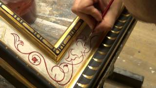 Making a 16th century style Cassetta frame [upl. by Jarrod]