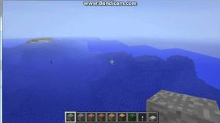 worst minecraft seed everno land surrounded by ALOT of sea [upl. by Grimes]