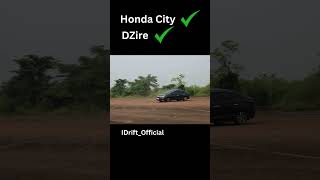 Honda City and Maruti Dzire different segment drift hondacity honda marutisuzuki [upl. by Koerner]