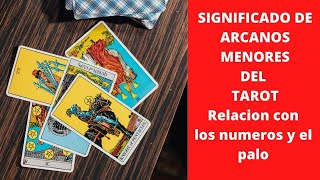 ARCANOS MENORES DEL TAROT CURSO DE TAROT AVANZADO [upl. by Acireed]