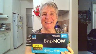 How I do an athome Covid19 BinaxNOW test Part 1 Stepbystep [upl. by Neira569]