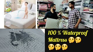 Mattress Cover For Baby  Wakefit Waterproof Mattress Protector  Cheap Mattress Cover Panipat Bazar [upl. by Rushing]