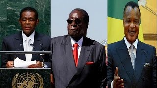 Africas longest serving presidents still going strong [upl. by Mikes432]